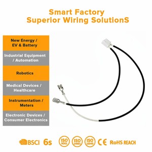 Câble flexible en silicone/PBT haute température pour faisceau de câblage d'appareils électroménagers, bouilloire électrique, chauffage, ordinateur, moto - Product Image 1