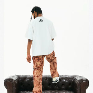 T-shirts unisexes en coton 100% de haute qualité, à personnaliser avec votre propre marque, impression sérigraphique, logo personnalisé, séchage rapide, respirant - Product Image 2