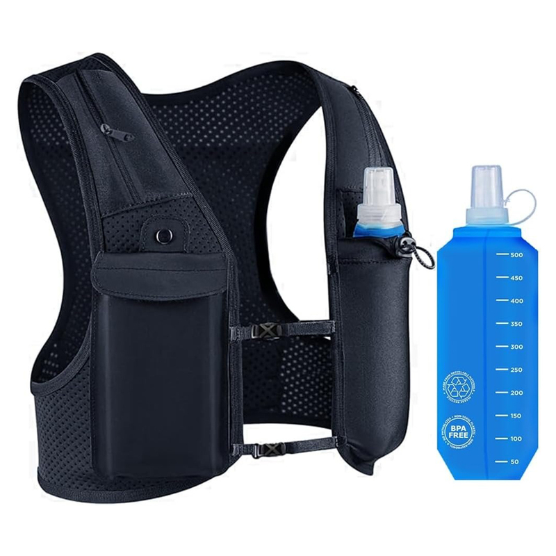 Lightweight Breathable 500ml Soft Bottle Running