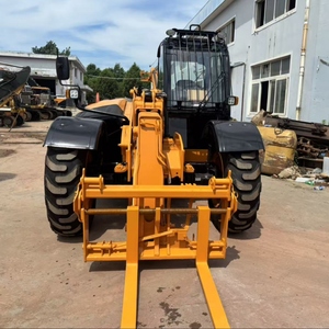 Chariot télescopique hydraulique complet JCB 535-95 de 3,5 tonnes, moteur diesel JCB d'origine, machine de levage pour pavés extérieurs, transmission 4x4 - Product Image 3
