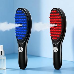0728 New <b>Red</b> <b>Light</b> <b>Therapy</b> Hair Growth Massager Abs Material Portable Head Comb 400mah Scalp - Product Image 4