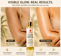 Huile Essentielle Éclaircissante et Hydratante pour le Visage à l'Arbutine, Marque Privée OEM