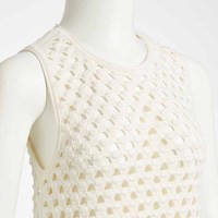 Robe longue en tricot crochet respirant pour femme, printemps-été, design personnalisé, fabrication OEM ODM