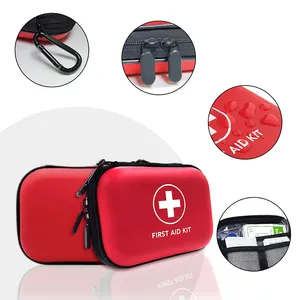 Custom home survival full body manikin trauma first responder bag miglior kit di pronto soccorso rosso eva box con medicazione