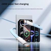 Cable USB C a USB C de 100W PD, 5A de Carga Rápida, Cable de Datos de Silicona y Aleación de Zinc para Laptop, Teléfono y Tablet