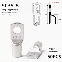 Peep cuivre étamé froid presse bornes SC35-8 SC35-10 SC35-12 connecteur accessoires