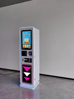 Machine d'échange de jetons personnalisée à écran tactile, distributeur de monnaie en libre-service pour centre de jeux d'arcade