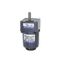 Moteur à engrenages réversible monophasé 15W 220V/230V CA avec rapport de réduction réglable, protection IP54, alliage d'aluminium, certifié CE