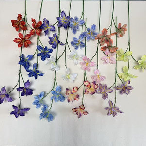 Flores Artificiales de Iris de Seda, Decoración Impermeable para Bodas y Hogar - Product Image 3