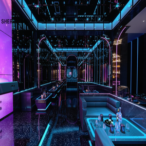 Exhibición de club nocturno Premium, muebles de tienda, escaparate de exhibición de Bar de gama alta, Mostrador de exhibición de Club duradero para diseño interior de tienda - Product Image 1