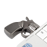 Mini clé USB 2.0 en forme de pistolet, interface intelligente, 2GB, 4GB, 8GB, pour cadeau publicitaire avec Logo personnalisé