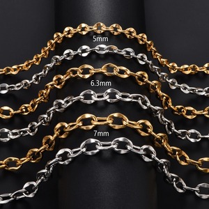 Collier élégant en acier inoxydable en forme de lèvres, chaîne de cou pour femmes et hommes, couleur argent/or, collier ras du cou, accessoire de bijoux en métal - Product Image 3