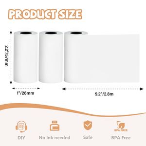 Jiuyin D21 <b>Mini</b> Thermal Printer 57mm 203dpi 1300mAh Battery for Label Sticker/<b>Printing</b> for SDK Included Phones in Stock - Product Image 2