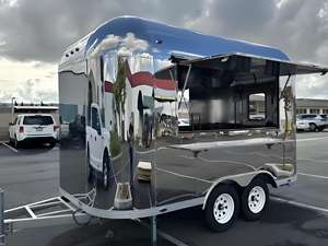 Auténtico Remolque de Comida Mexicana de Aluminio para Taquería, con Plancha y Calentador de Tortillas Integrados, para <span class=keywords><strong>Tacos</strong></span>, Burritos y Quesadillas - Product Image 3