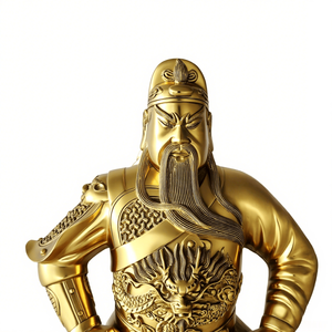 Guan Gong Figure Statue en <span class=keywords><strong>bronze</strong></span> <span class=keywords><strong>ou</strong></span> en <span class=keywords><strong>laiton</strong></span> pour la décoration de la maison Les tailles peuvent être personnalisées - Product Image 6