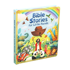 Histoires bibliques pour petites mains <span class=keywords><strong>livre</strong></span> de conseil pour enfants impression de <span class=keywords><strong>livre</strong></span> à couverture rigide en couleur - Product Image 1