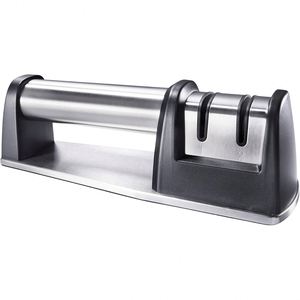 2 Stage Wood Handle Manual <b>Knife</b> <b>Sharpener</b> - Product Image 1