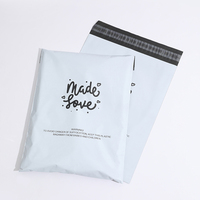 Emballages personnalisés compostables pour l'expédition de vêtements, enveloppes biodégradables pour vêtements, sacs d'expédition en polymailers plastiques