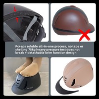 Casque de protection équestre ultra-léger et respirant pour adultes et enfants, avec accessoires équestres, stock transfrontalier