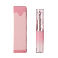 Vegan Minerale Schattige Kleurveranderende Roze Press Lip Oil Transparante Lipgloss Fruitig Aroma Dubbel Kleurrijk Volumegevend Aangepast Logo