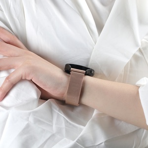 Correas magnéticas de acero inoxidable para reloj <span class=keywords><strong>Samsung</strong></span> <span class=keywords><strong>Galaxy</strong></span> Watch4, de 20MM, banda Universal clásica de 40mm, 44mm, 45mm y 46mm - Product Image 4