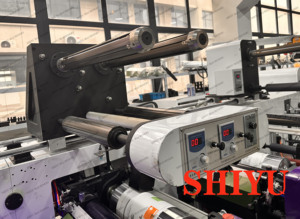 Tam Servo motorlar 350 450 dar Web 6 8 renk UV etiket yatay xosografik xo so yazıcı baskı makinesi - Product Image 5