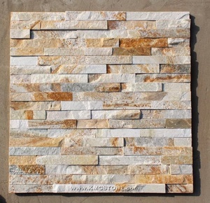 Pannelli in Ardesia per Rivestimento Esterno, Piastrelle in <span class=keywords><strong>Pietra</strong></span> <span class=keywords><strong>Naturale</strong></span>, <span class=keywords><strong>Pietra</strong></span> Decorativa per Caminetti e Pareti Esterne - Product Image 4