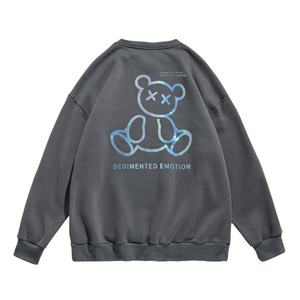 Sudadera con Capucha Personalizada para Hombre, Tejido de Rizo, Gruesa, con Estampado de Dibujos Animados, Talla Grande, Ecológica, de Secado Rápido, Estilo Hip Hop - Product Image 6