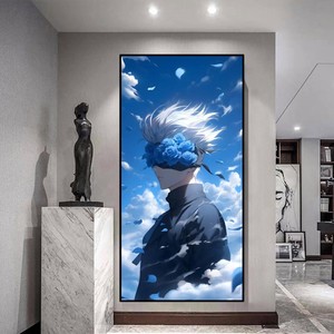Boîte à lumière LED RVB Jujutsu Kaisen de 15,7'' x 23,6'' avec affichage dynamique multifonctionnel, cadre lumineux pour affiches d'anime - Product Image 2