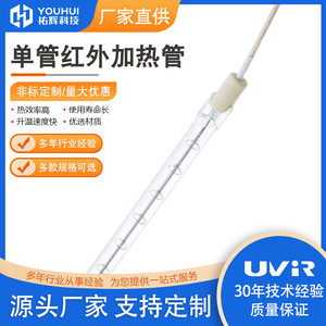 Lampe chauffante infrarouge à tube de quartz transparent Youhui 380V sans ozone pour usage industriel - Product Image 5