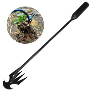 Outil de désherbage manuel de jardinage en acier au manganèse à 4 griffes, extracteur d'herbes et d'herbe indigène - Product Image 1