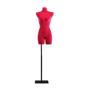 underwear female mannequin torso Velvet Half Body sex mannequin plastic body Mannequin