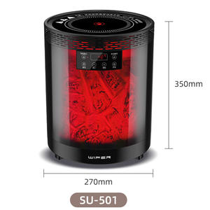 เครื่องทำความร้อนไฟฟ้าแบบมีที่ปัดน้ำฝน 30 ตร.ม. ควบคุมอุณหภูมิอัจฉริยะพร้อมตัวตั้งเวลาสำหรับชงชาและย่างอาหาร - Product Image 6