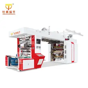 Biodegradable CI Central Drum Roll To Roll Width 560-1160mm Biodegradable Bag Flexo Printing Machine