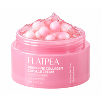 Crème gelée coréenne au collagène rose PDRN ADN de saumon, éclaircissante, repulpante, hydratante, anti-âge, soin du visage OEM