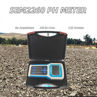 Analyseur portable de l'humidité, de la température, du pH et des NPK du sol SEM2260 - OEM et ODM personnalisables pris en charge