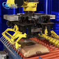 Robot palettiseur intelligent automatique, machine de palettisation pour cartons, canettes, sacs, bouteilles, barils - Palettiseur robotisé à haute productivité