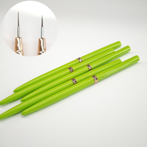 Set di Pennelli Professionali per Nail Art con Manico Colorato in Nylon, Pennelli per Decorazioni e Strisce per Unghie - Product Image 2