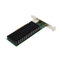 Carte réseau serveur Intel X540-T1, port électrique simple PCIe X8, Ethernet 10G RJ45 0,5 Mégabit, Wi-Fi sans fil pour ordinateurs de bureau