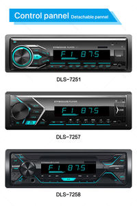 Lecteur MP3 de <span class=keywords><strong>voiture</strong></span> détachable, <span class=keywords><strong>autoradio</strong></span> AM FM, <span class=keywords><strong>Bluetooth</strong></span>, contrôle par application téléphonique, double USB, écran LCD, <span class=keywords><strong>autoradio</strong></span> - Product Image 4