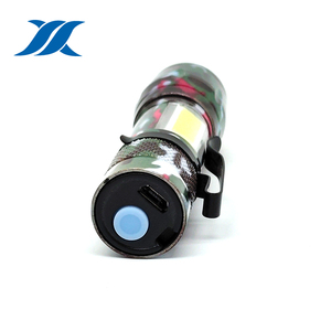 Linterna LED XPE de 3W, Mini, Potente, USB, <span class=keywords><strong>con</strong></span> Batería 14500 Integrada, Zoom, Recargable, <span class=keywords><strong>con</strong></span> Clip, Precio de Fábrica - Product Image 3