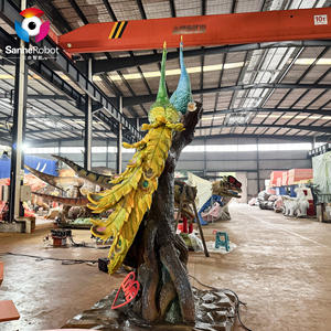 ショッピングモール子供のパーティーのための等身大の屋内アニマトロニクスの孔雀の装飾公共の場所アドベンチャーパーク空港 - Product Image 4