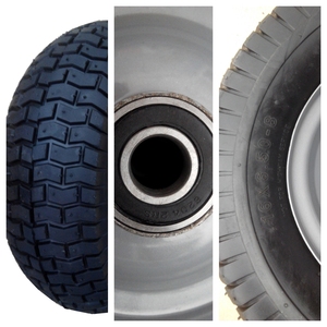 Roue en caoutchouc pneumatique 650-<span class=keywords><strong>6</strong></span>, pneu de tracteur robuste pour chariot à main et brouette, pneus de grande taille anti-crevaison - Product Image 6