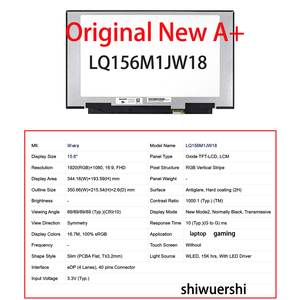 Layar LCD Laptop Slim 15.6" Grosir LQ156M1JW06 LQ156M1JW08 N156FHM-N4K LQ156M1JW16 LQ156M1JW17 LQ156M1JW18 LQ156M1JW22 - Product Image 6