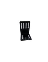 Support de fixation en acier renforcé personnalisable en forme de L pour plaque de couche fixe, connecteur de support triangulaire à angle droit de 90 degrés