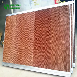 Aluminum alloy frame cooling pad for poultry farm chicken house