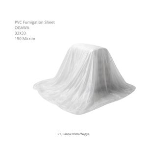 High Quality OGAWA PVC Fumigation <b>Plastic</b> <b>Sheet</b> 33x33M 0.15mm Flexible Pest Control Warehouse Cover Tarp - Product Image 2