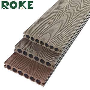 Revêtement de <span class=keywords><strong>terrasse</strong></span> WPC embossé ROKE, revêtement de sol WPC bon marché et tendance pour l'extérieur - Product Image 5