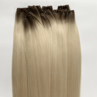 2026 Vente en gros Populaire Invisible Double Drawn 100% Cheveux Humains Vierges Remy Genius Weft Sans Cheveux Courts ni Abîmés Sans Produits Chimiques pour Salon
