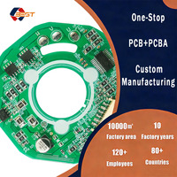 Backplane Power Supply Satu Pusat Kontrol, Perakitan Papan Sirkuit PCBA, Desain dan Manufaktur PCBA, Permukaan HASL/ENIG
